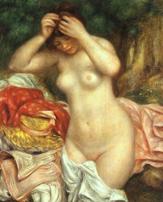 Bather Arranging her Hair, Pierre Renoir